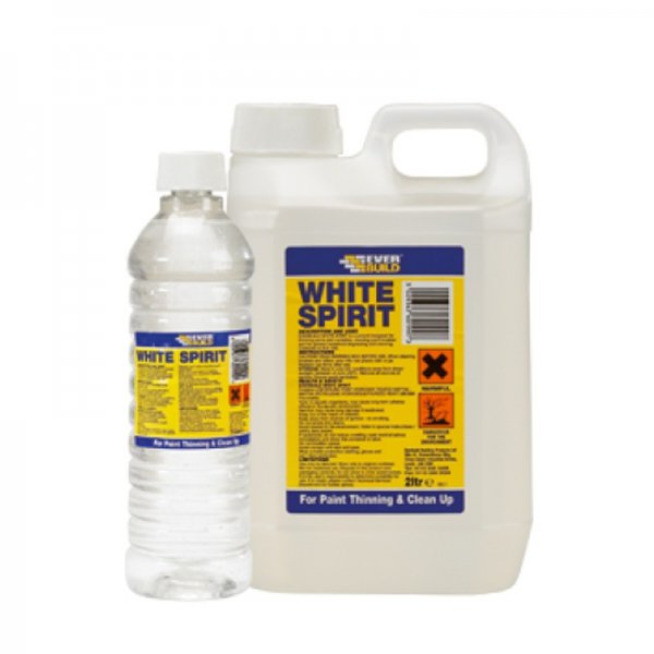 Everbuild White Spirit Paint Brush Cleaning Solvent Direct Sealants