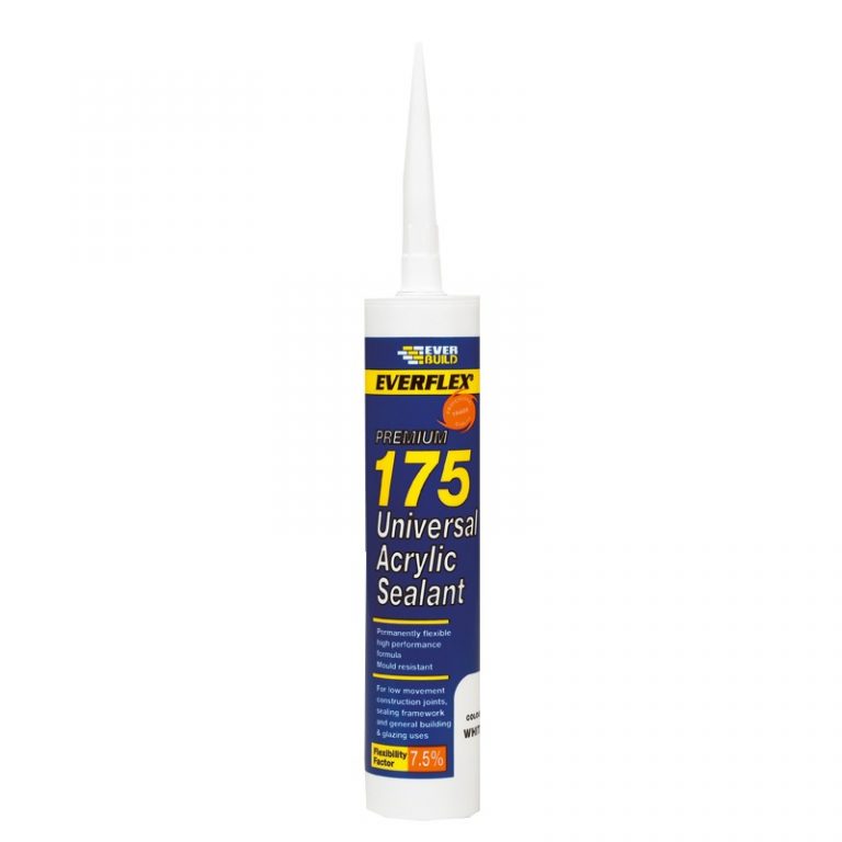Everbuild Everflex 175 Universal Acrylic Sealant Direct Sealants