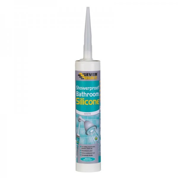Everbuild Showerproof Bathroom Silicone